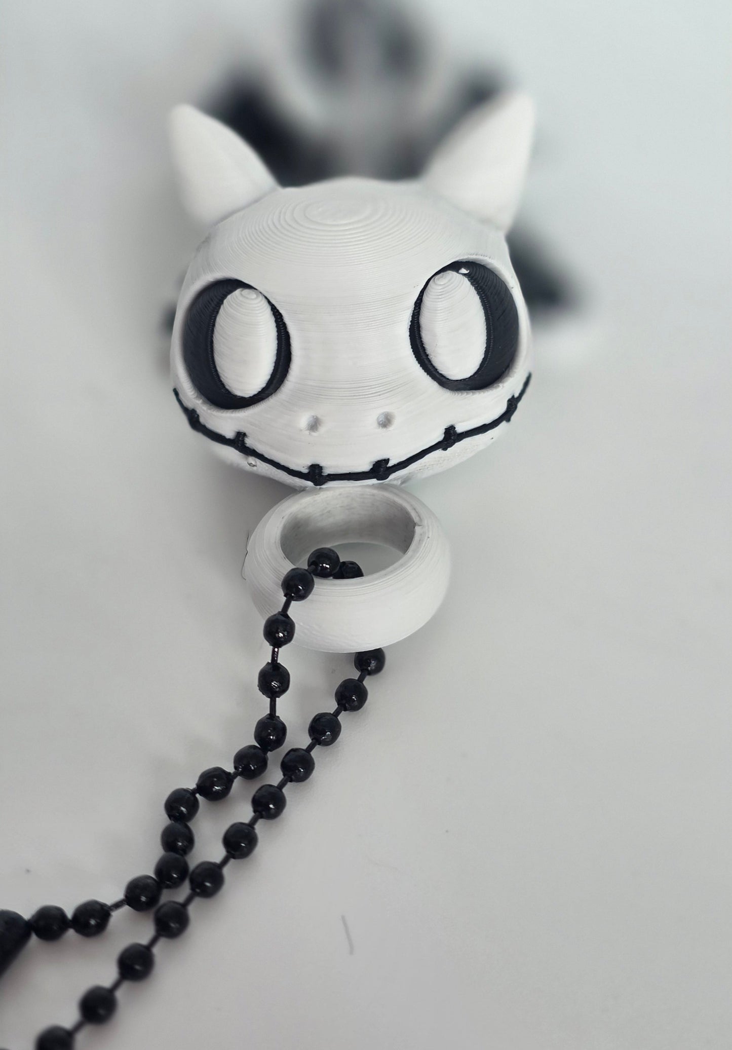 Articulated Skeleton Dragon Fidget Keychain
