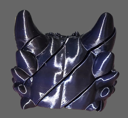 Articulated Dragon Skull Fidget – 3D Printed Gothic Desk Toy