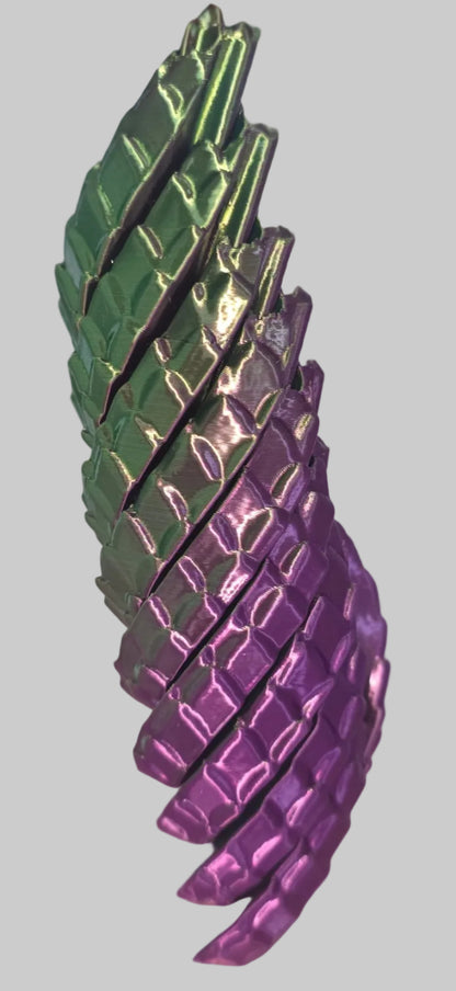 Articulated Dragon in Collapsible Fidget Egg