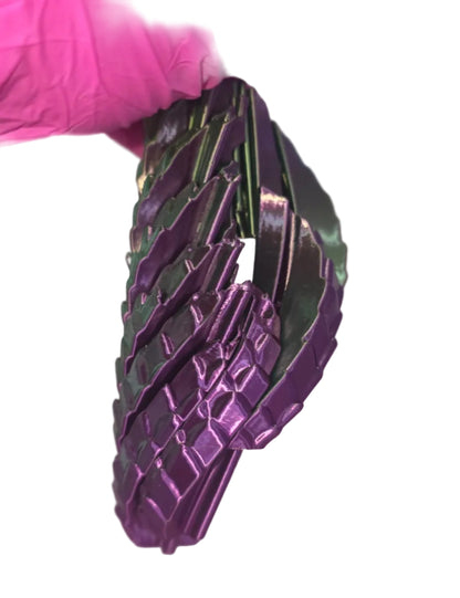 Articulated Dragon in Collapsible Fidget Egg