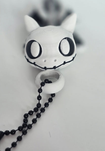 Articulated Skeleton Dragon Fidget Keychain