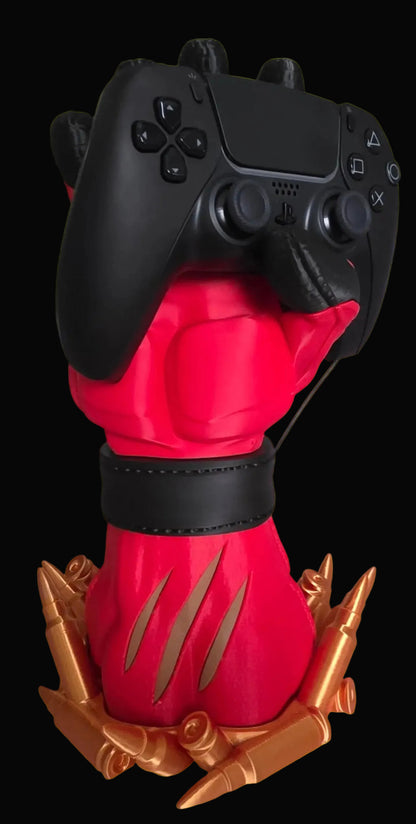 Deadpool Inspired 3D Printed Controller Stand | PS5, Xbox & Pro Controller Holder