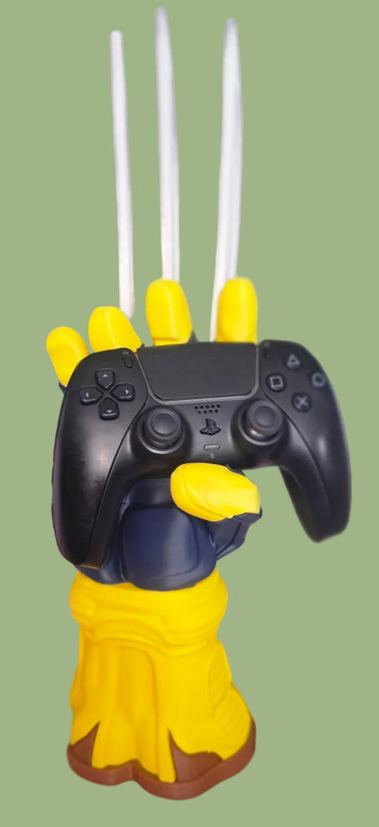 Wolverine-Inspired Claw Gaming Controller Stand
