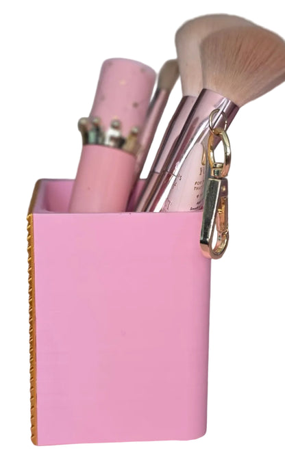 Bad B♡tch Energy  Makeup Brush & Cosmetic Organiser – 3D Printed Vanity Pot