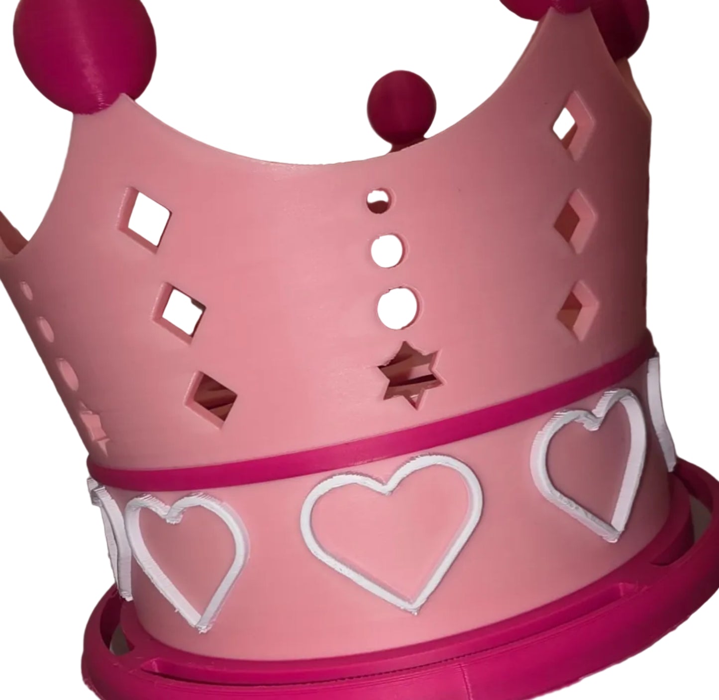 Rotating Princess Crown Lipgloss Stand