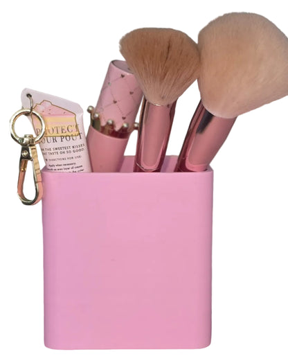Bad B♡tch Energy  Makeup Brush & Cosmetic Organiser – 3D Printed Vanity Pot